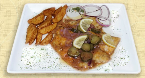 Fileti oslića u lovačkom sosu